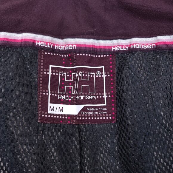 Helly Hansen Womens Snow Pants Size Medium Tech XP Ski Snowboard Purple Vents - Picture 8 of 10